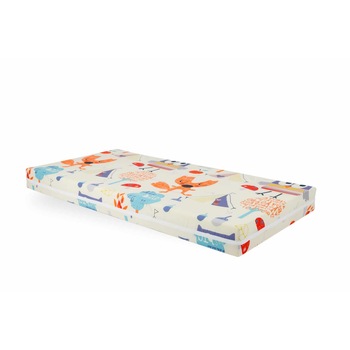 Saltea Pat Somnart Ortopedica cu husa protectie impermeabila pentru bebelusi si copii model Bufnita 60x120 Saltea Pat Somnart Ortopedica cu husa protectie impermeabila pentru bebelusi si copii model Bufnita 60x120