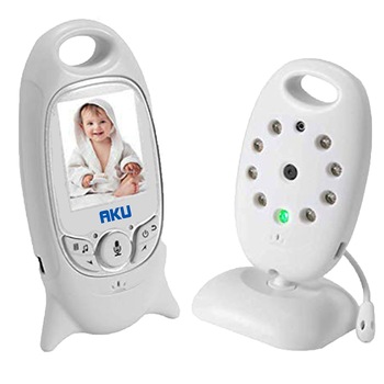 Baby Monitor AKU Audio Video wireless cu Vedere nocturna, Senzor Temperatura, Monitorizare belelusi, Persoane in varsta, Spatii diverse AK1355 Baby Monitor AKU Audio Video wireless cu Vedere nocturna, Senzor Temperatura, Monitorizare belelusi, Persoane in varsta, Spatii diverse AK1355