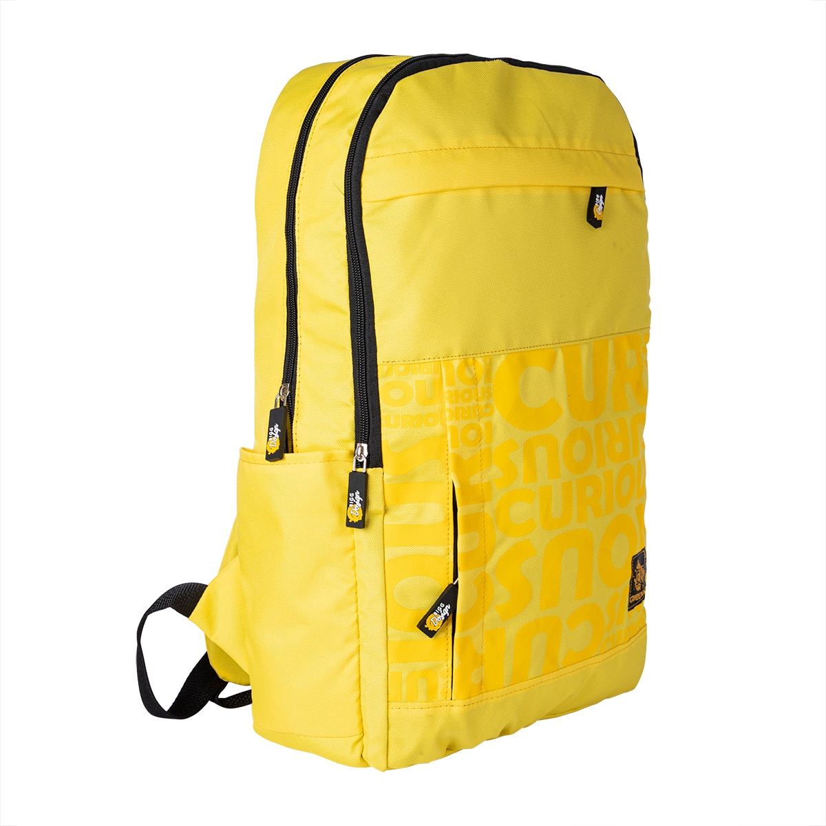 Rucsac Biggdesign, Unisex, Material durabil, Impermeabil, 17", Galben