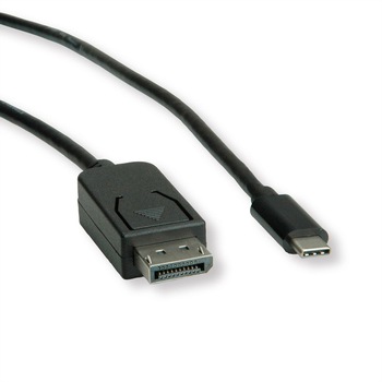 Cablu USB 3.1 tip C tata - DisplayPort tata, 2m, Roline Cablu USB 3.1 tip C tata - DisplayPort tata, 2m, Roline