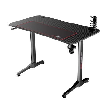 Birou gaming Arka Evolution Z7, Profesional black red, suprafata black carbon 110 x 60cm, Mouse Pad Birou gaming Arka Evolution Z7, Profesional black red, suprafata black carbon 110 x 60cm, Mouse Pad