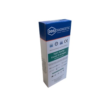 Kit 2 Teste Rapide Covid-19 Antigen Plus + (tampon nazofaringian), detecteaza cele mai noi tulpini SARS-CoV2, pentru uz profesional Kit 2 Teste Rapide Covid-19 Antigen Plus + (tampon nazofaringian), detecteaza cele mai noi tulpini SARS-CoV2, pentru uz profesional