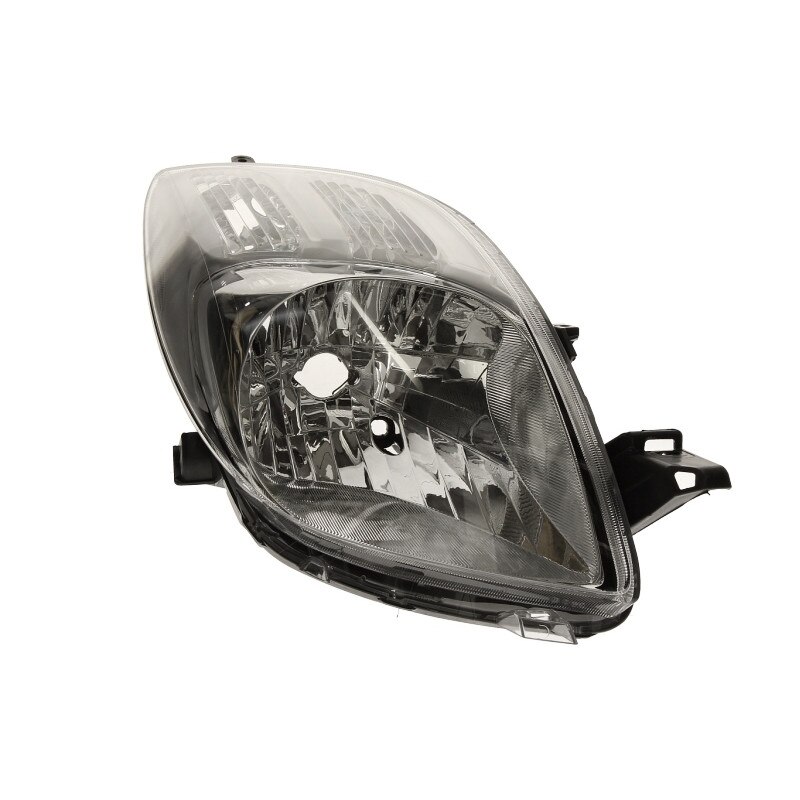 Far dreapta cromat,electric (cu motor electric) versiunea V-System (Franta) bec H4 Toyota Yaris 2006-2011