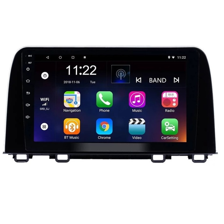 Navigatie Honda CR-V ( 2016 - 2019 ) 4 GB RAM + 64 GB ROM , Slot Sim 4G pentru Internet , Carplay , Android , Aplicatii , Usb , Wi Fi , Bluetooth