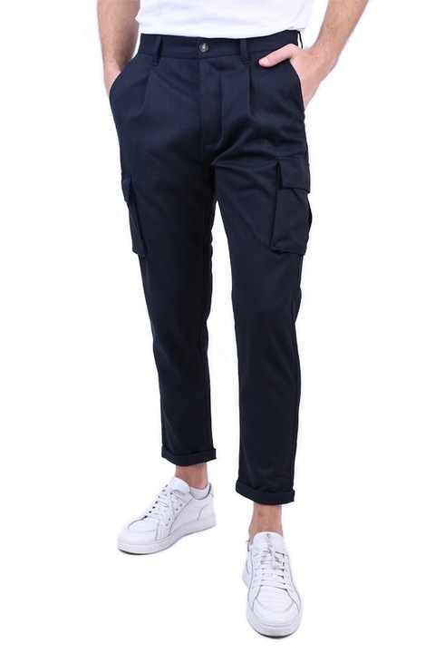 Pantaloni casual barbati, Bleumarin inchis, Jack&Jones, Marimea 32-33 EU