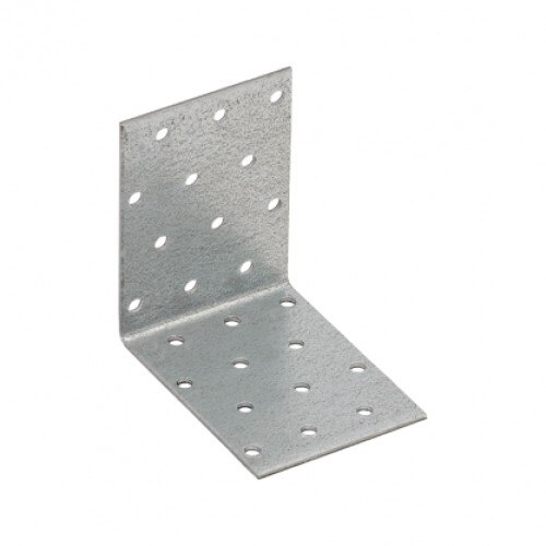 Coltar perforat pentru lemn 80x80x60x2.0mm