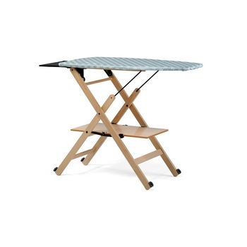 Masa de calcat premium ASSAI, Foppapedretti, 100 x 50 cm, pliabila, lemn natur Masa de calcat premium ASSAI, Foppapedretti, 100 x 50 cm, pliabila, lemn natur