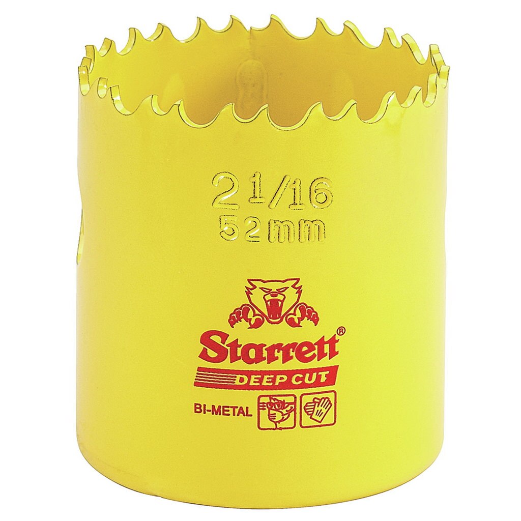 Carota Starrett, bi-metal, diametrul 54mm Deep Cut Extra Cobalt