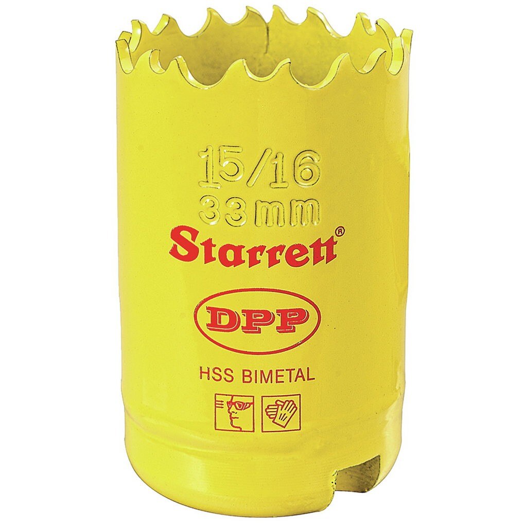 Carota Starrett, bi-metal, diametrul 33mm Deep Cut Extra Cobalt