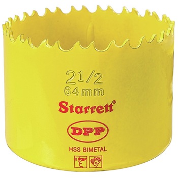 Carota Starrett, bi-metal, diametrul 65mm Deep Cut Extra Cobalt Carota Starrett, bi-metal, diametrul 65mm Deep Cut Extra Cobalt