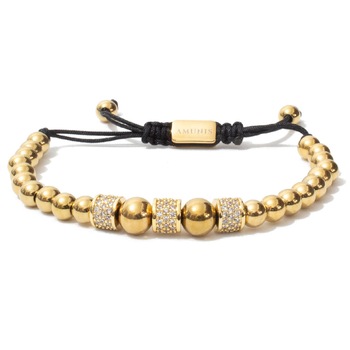 Bratara 24K Toledo Gold Plated, placata cu aur 24K, reglabila, auriu, N24K-9 Bratara 24K Toledo Gold Plated, placata cu aur 24K, reglabila, auriu, N24K-9