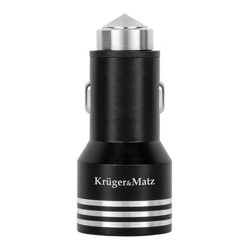Alimentator auto 2xusb, 10 v 4.8 a kruger&matz Alimentator auto 2xusb, 10 v 4.8 a kruger&matz