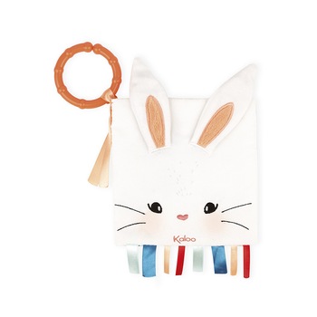 Carte cu activitati, Kaloo, Iepuras, din plus, 14 cm Carte cu activitati, Kaloo, Iepuras, din plus, 14 cm