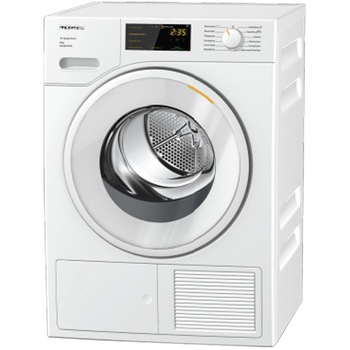 Uscator de rufe Miele TSD 363 WP, Pompa de caldura, 8kg, Clasa A++, WiFI, EcoDry, FragranceDos, Perfect Dry, Alb Uscator de rufe Miele TSD 363 WP, Pompa de caldura, 8kg, Clasa A++, WiFI, EcoDry, FragranceDos, Perfect Dry, Alb