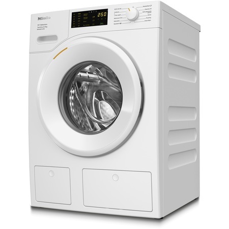 Masina de spalat rufe Miele WSD 663 WCS, 8 kg, 1400 rpm, Clasa A, WiFI, TwinDos, CapDosing, Pre-ironing, AddLoad, Alb