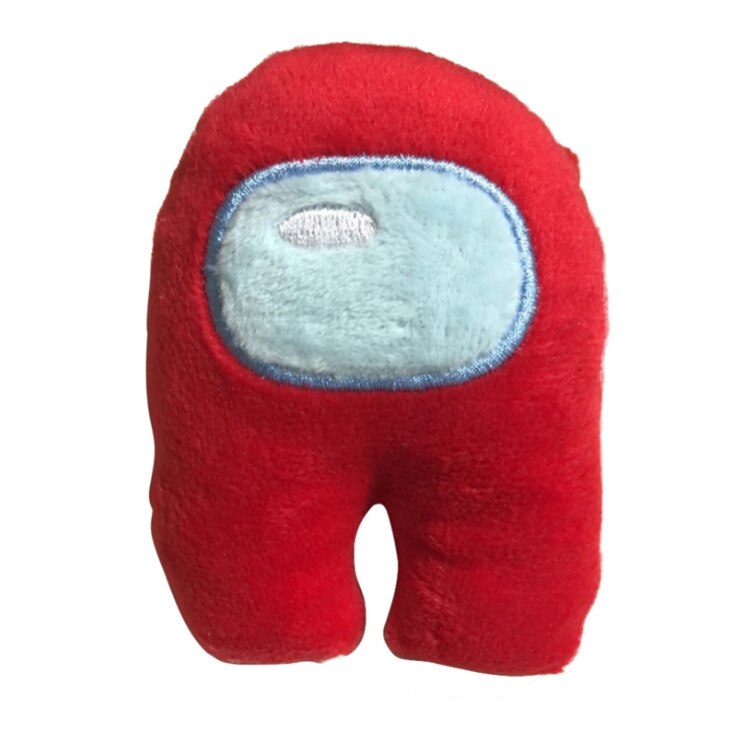 Jucarie din plus BRINIO® - Erou Among Us, 10 cm, rosu