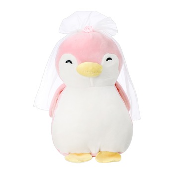 Jucarie de plus pinguin cu voal, 21 cm Jucarie de plus pinguin cu voal, 21 cm