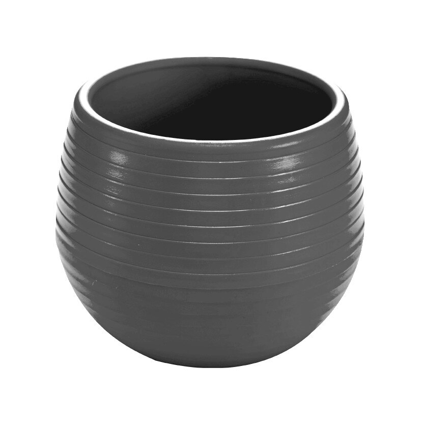 Ghiveci SERINOVA pentru cactus 6,2cm 0,13 l culoare gri