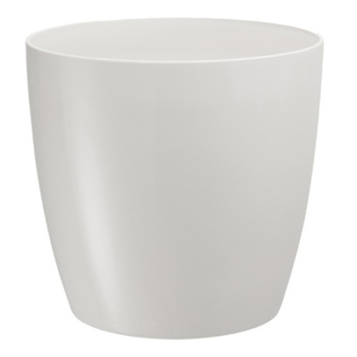 Ghiveci flori RUBY 49xh45cm 66lt alb