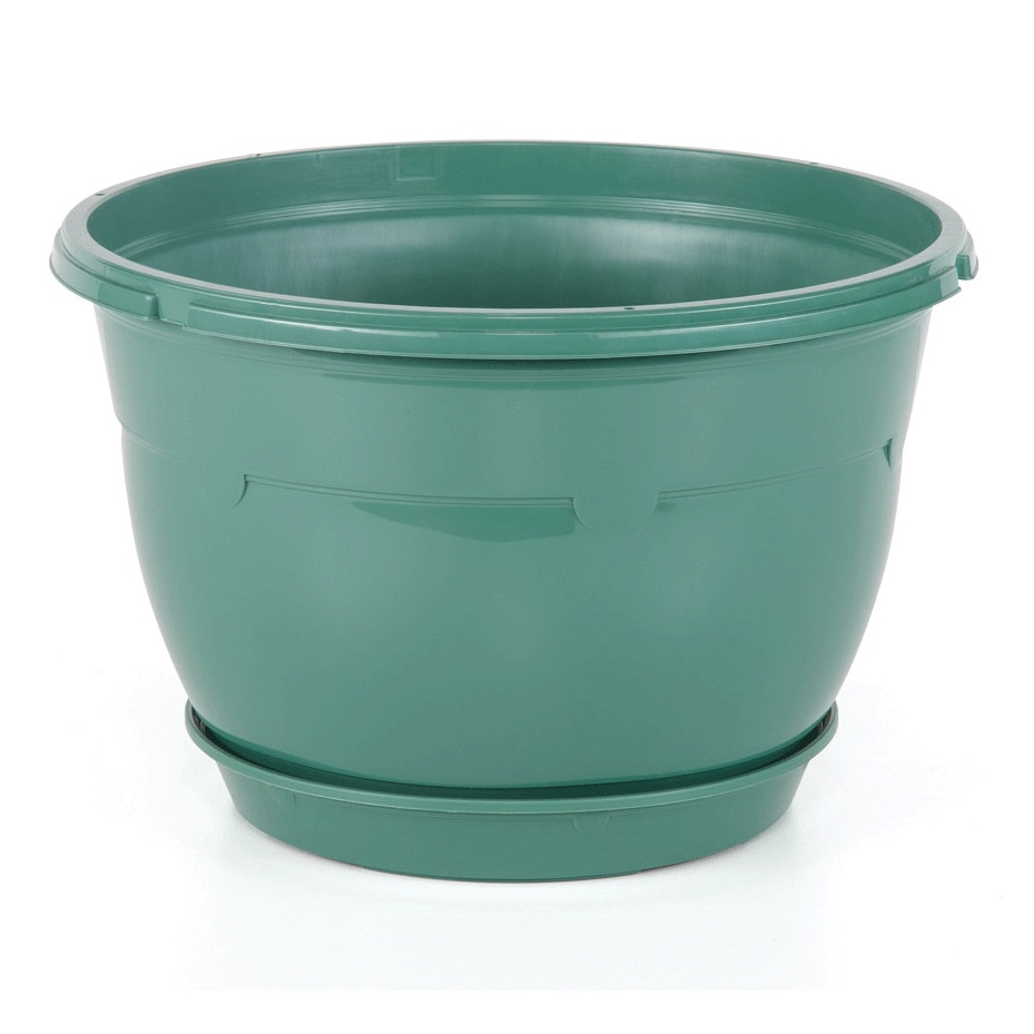 Ghiveci de flori suspendat SERINOVA 1,7lt 18xh10cm verde
