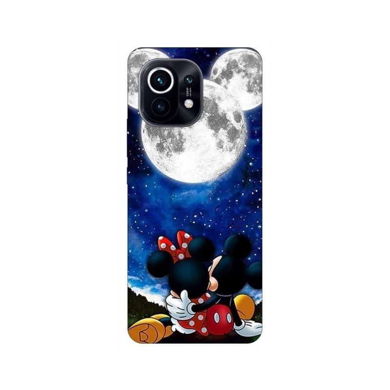 Husa Silicon Soft Upzz Print Compatibila Cu Xiaomi Mi 11 Lite / 11 Lite 5g Model Moon