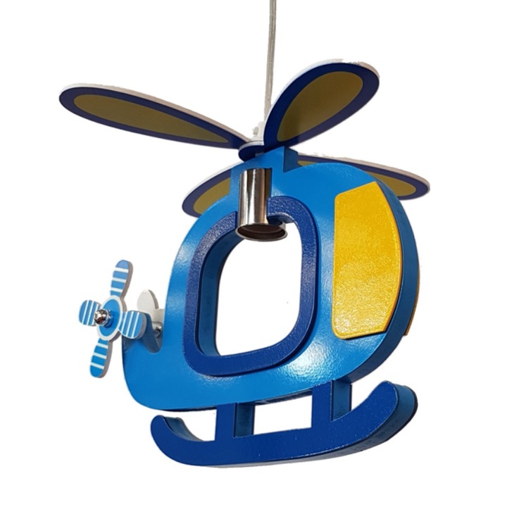 Lustra E27 Heli Blue Kidoo