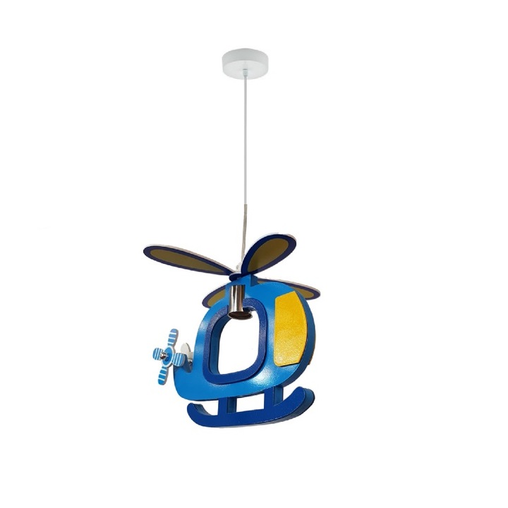 Lustra E27 Heli Blue Kidoo