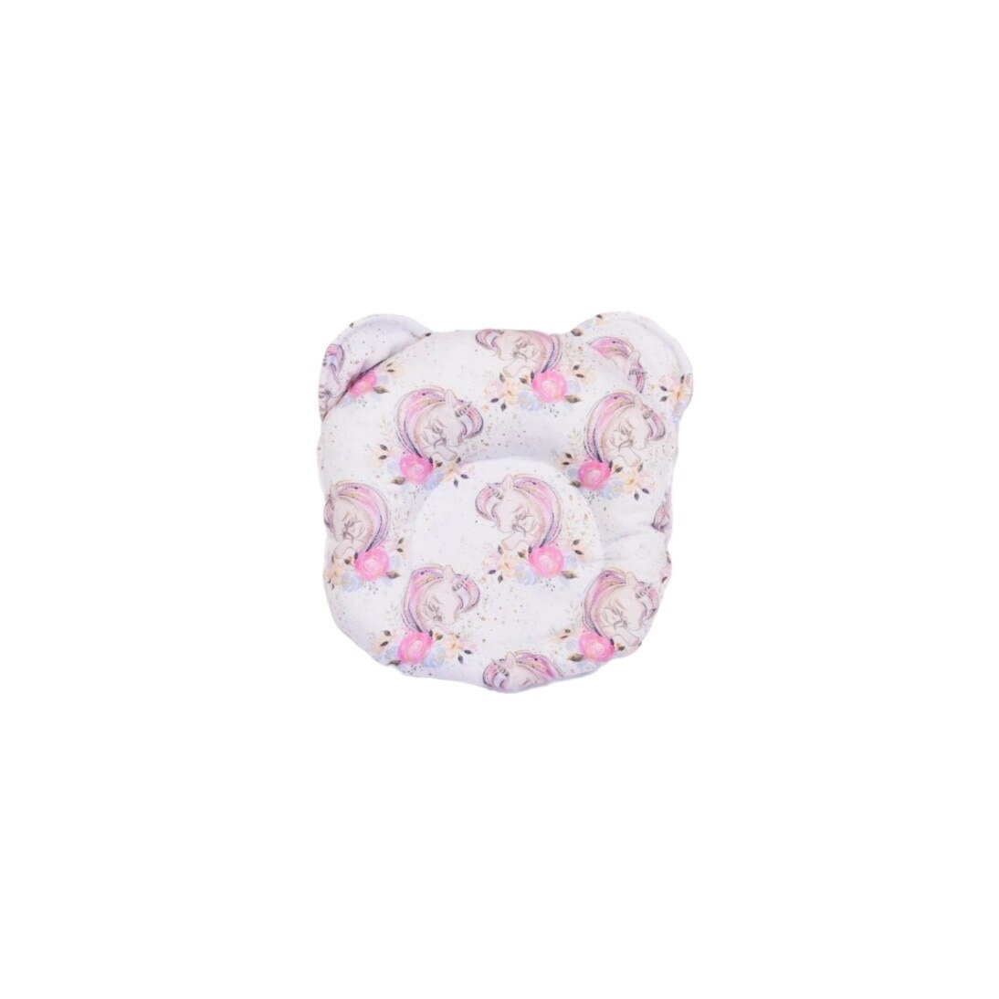 Pernuta semiplata rotunda forma ursulet model unicorni 30x30 cm