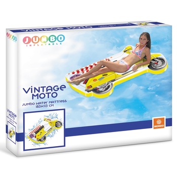 Saltea gonflabila Mondo - Scooter Vintage 183 x 113 cm Saltea gonflabila Mondo - Scooter Vintage 183 x 113 cm
