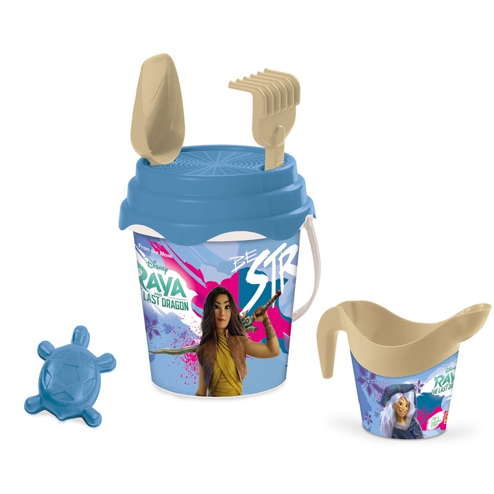 Set jucarii nisip Mondo - Raya & The Last Dragon, 5 accesorii