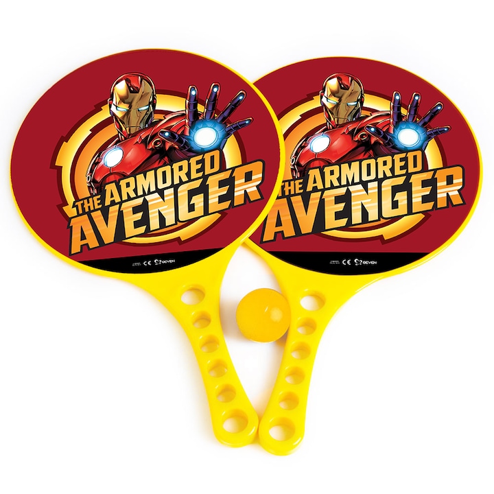Комплект ракети с топка Seven - Avengers, Iron Man