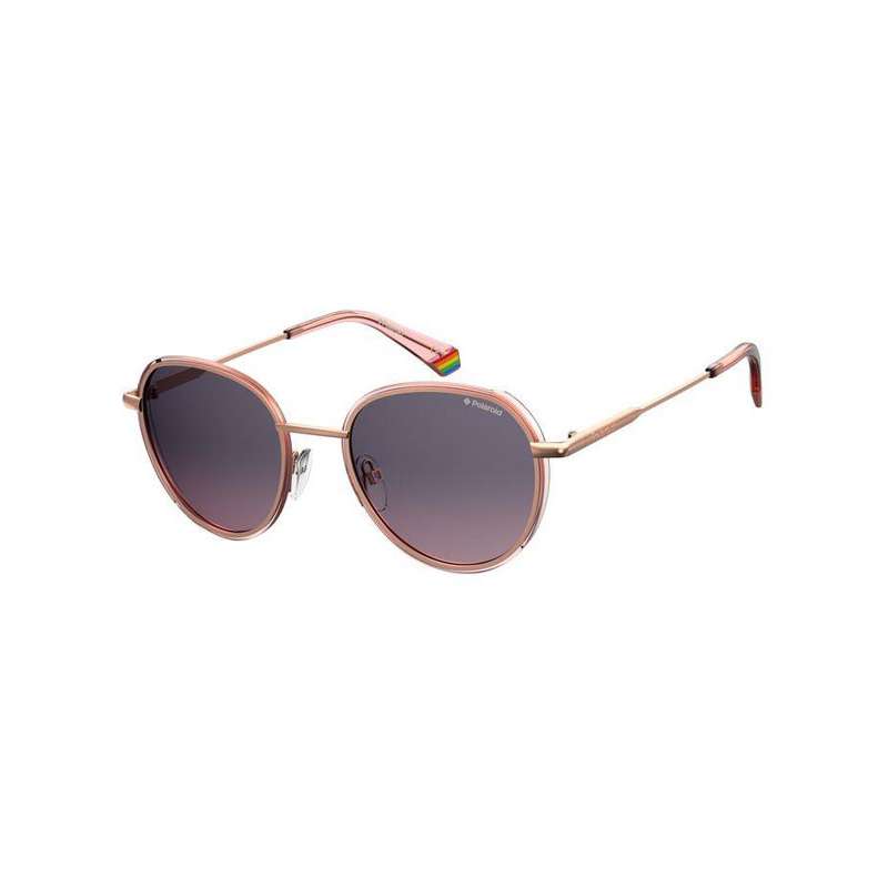 Ochelari de soare Polaroid, PLD6114/S - EYR/JR, Auriu/ Roz