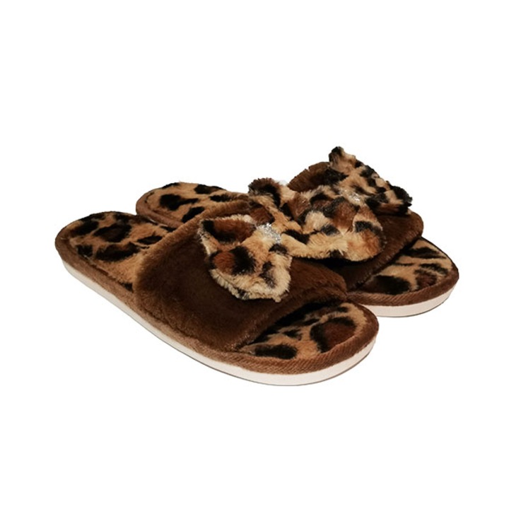 Papuci casa dama Trendd Sema, Maro, 38-39