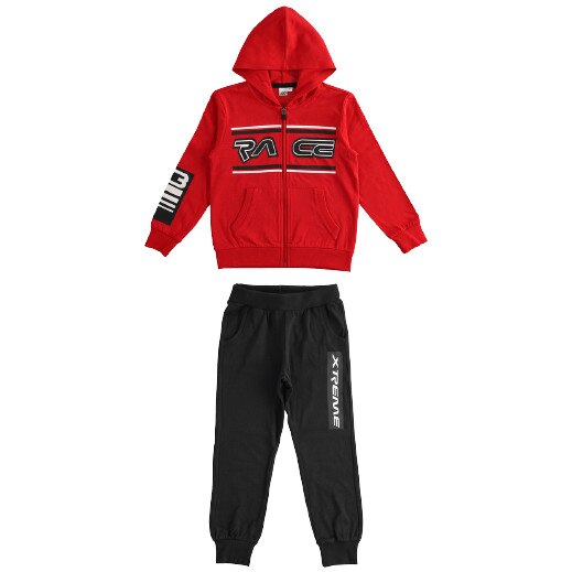 Compleu fete Ido, Rosu/Negru