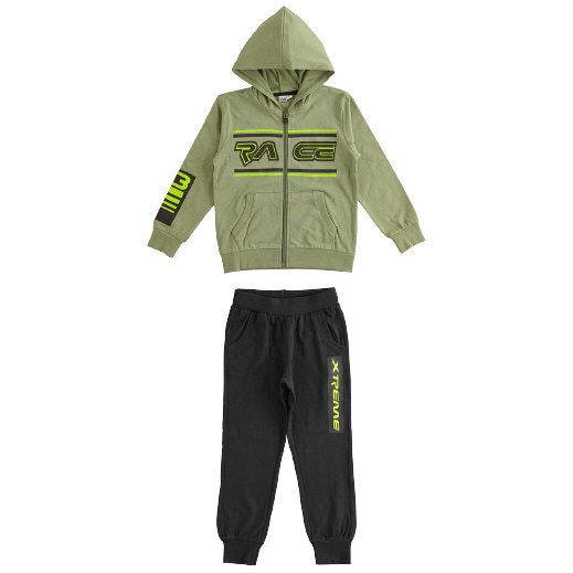 Compleu fete Ido, Kaki/Negru