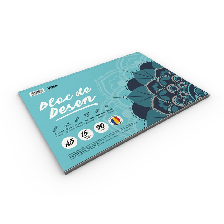 Bloc desen Mandala by Iniko A3, 90 grame