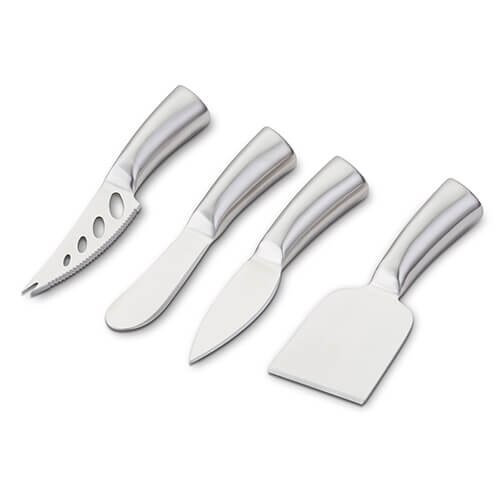 Set cutite pentru branzeturi, Misty NAVA NV, din otel inoxidabil, 4 bucati