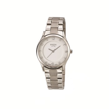 Ceas Boccia 3227-02, titan, argintiu, carcasa 30mm Ceas Boccia 3227-02, titan, argintiu, carcasa 30mm
