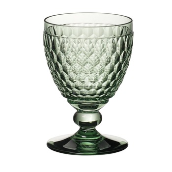 Set 4 pahare de vin rosu, Villeroy & Boch, Boston, 310 ml, sticla cristal, verde Set 4 pahare de vin rosu, Villeroy & Boch, Boston, 310 ml, sticla cristal, verde