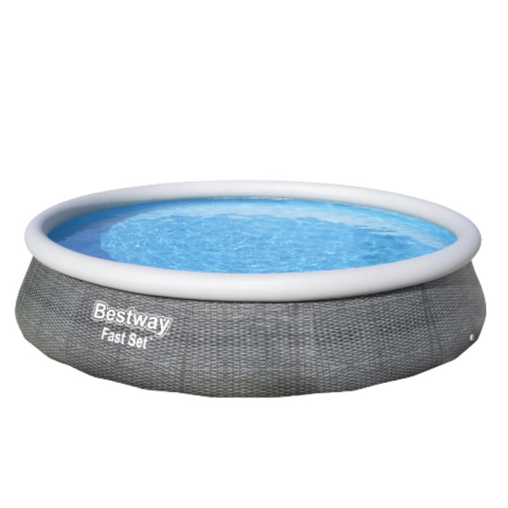 Set piscina, cu pompa, filtru si kit reparatie Bestway, 3.96 x 0.84 m