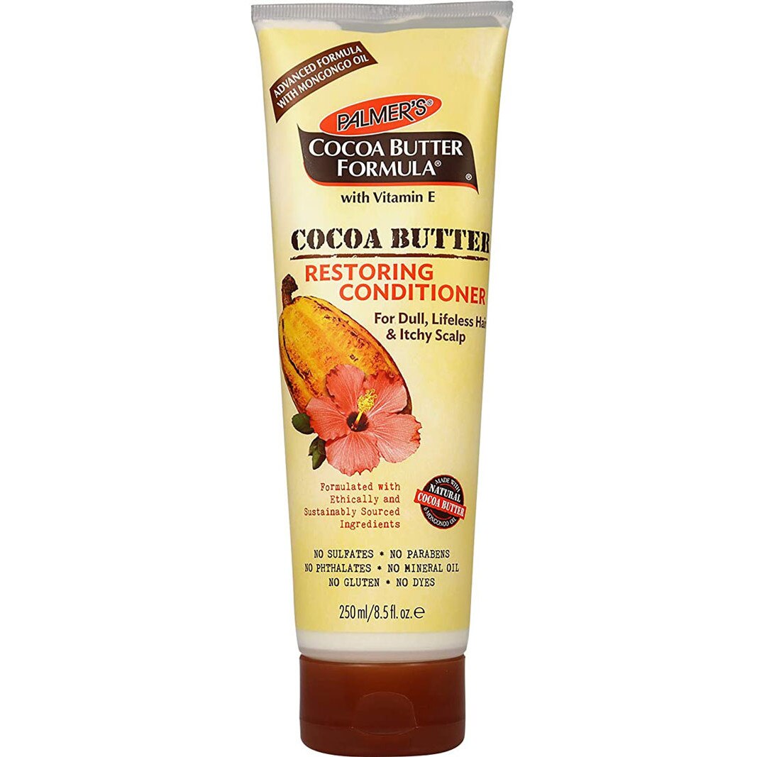 Balsam reparator intensiv pentru scalp sensibil si par tern, degradat, cu Unt de Cacao PALMER'S Cocoa Butter Formula, Vitamina E, 250 ml