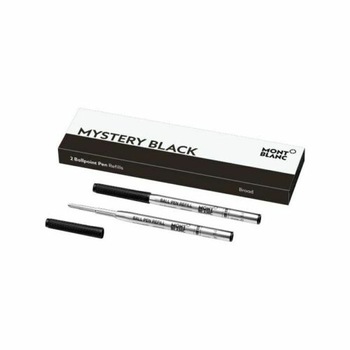 Set 2 rezerve Montblanc BP B, Negru Set 2 rezerve Montblanc BP B, Negru