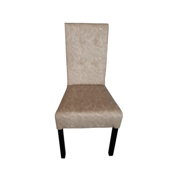 Scaun tapitat T6 Eco-Leather Lux, Smart Living Studio Casa, picioare si cadru din lemn, piele ecologica, Crem/Gri Scaun tapitat T6 Eco-Leather Lux, Smart Living Studio Casa, picioare si cadru din lemn, piele ecologica, Crem/Gri