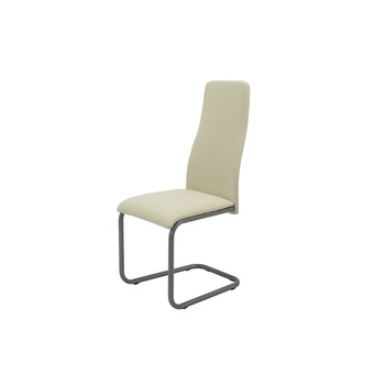 Scaun bucatarie, Cb, s-53, culoare crem Scaun bucatarie, Cb, s-53, culoare crem