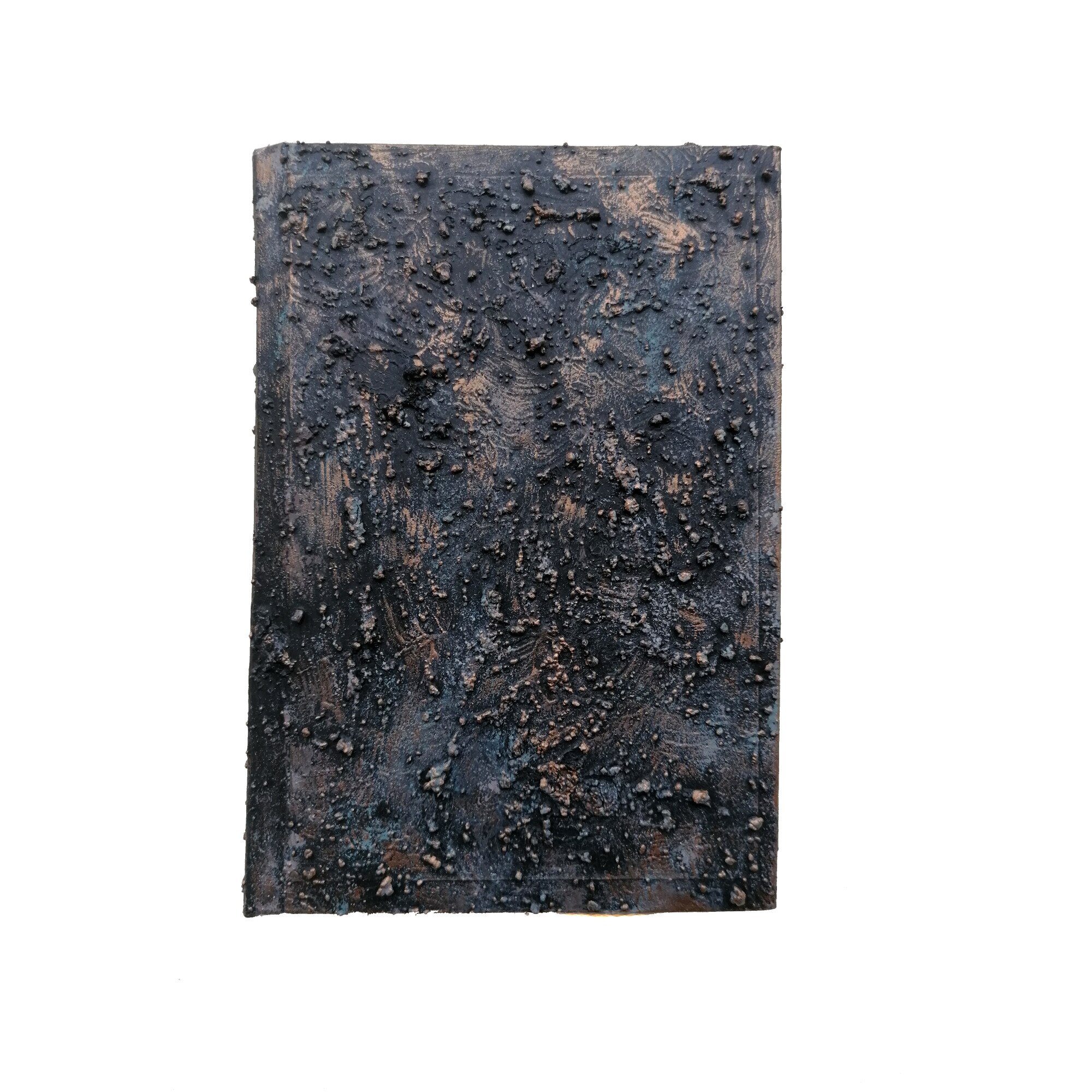 Jurnal Negru Handmade ”Cherish” 110 x 170 mm