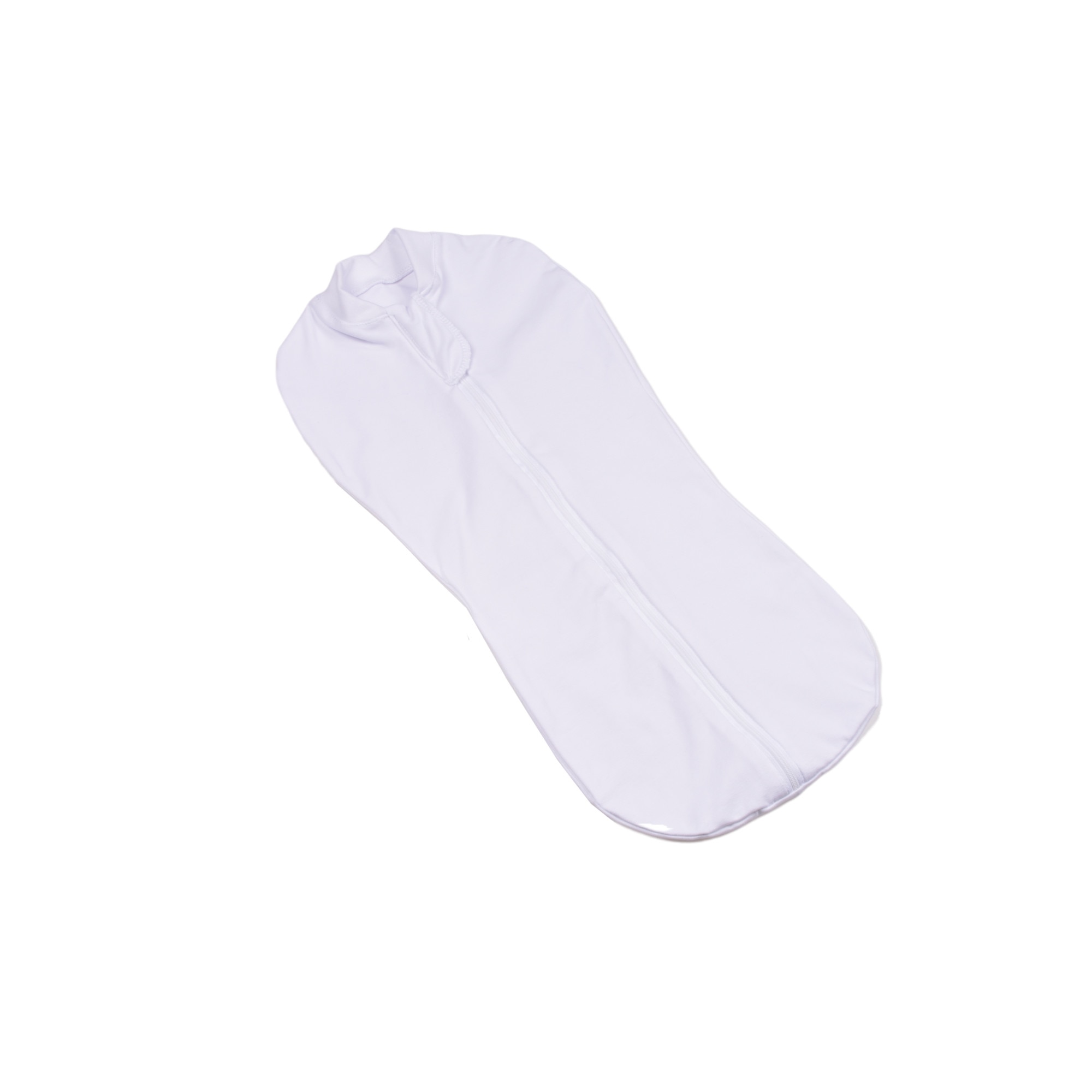 Sistem de infasat bumbac organic, culoare alb, 0-3 luni