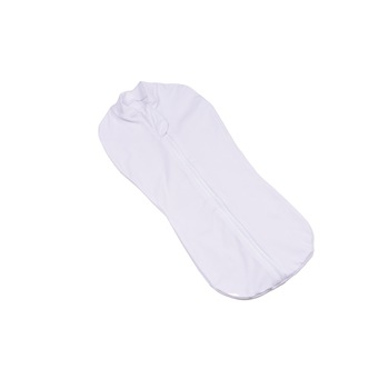 Sistem de infasat bumbac organic, culoare alb, 0-3 luni Sistem de infasat bumbac organic, culoare alb, 0-3 luni
