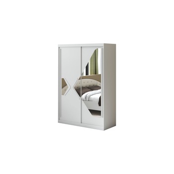 Dressing, Cb, Domino, dn-1-200, culoare alb, 200x216x58 cm Dressing, Cb, Domino, dn-1-200, culoare alb, 200x216x58 cm