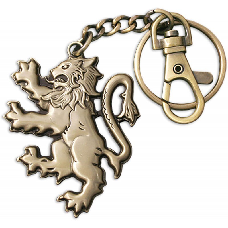 Breloc Harry Potter - Gryffindor Lion, Argintiu
