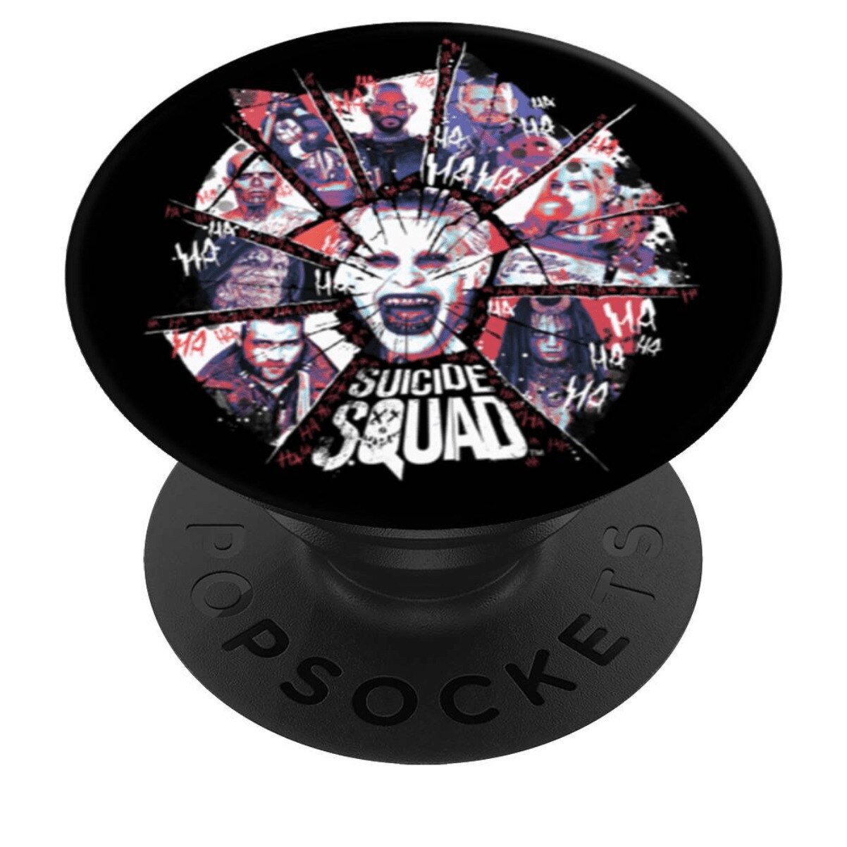 Suport stand adeziv tip Popsockets PopGrip pentru telefon, Joker Suicide Squad